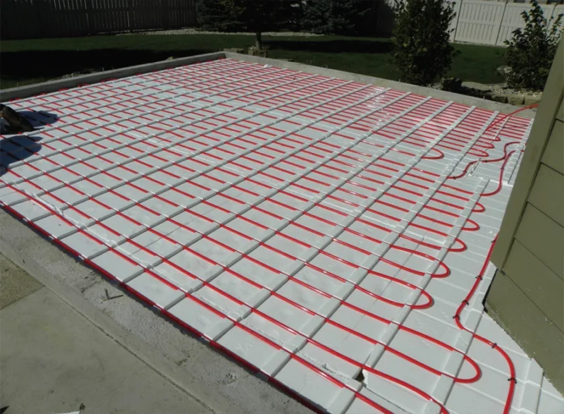 garage in floor heating systems