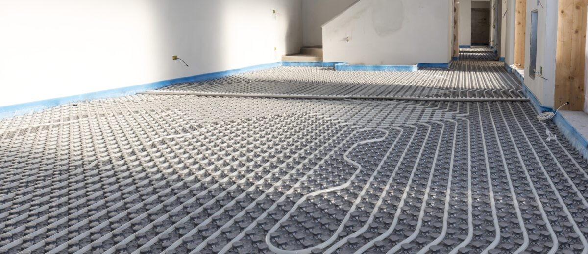 Hardwood flooring radiant heating systems