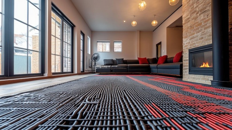 hydronic heated floors