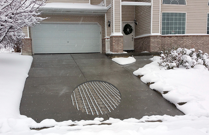 Snow melting system cost