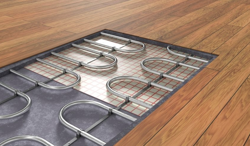 hydronic radiant floor heating