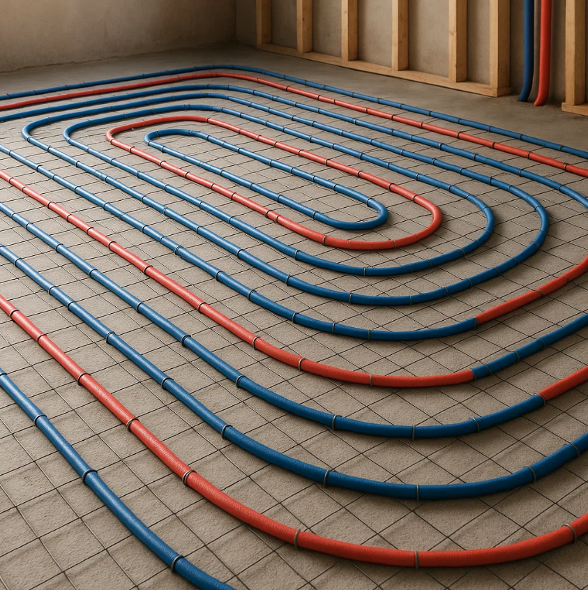 radiant floor heating costs