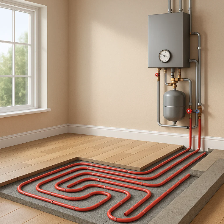 in-floor hydronic radiant heat systems
