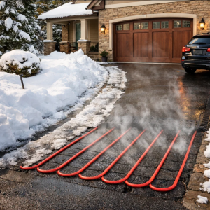 hydronic snow melt system