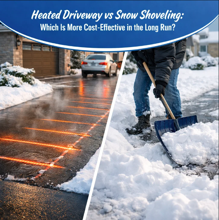 get a free heated driveway estimate