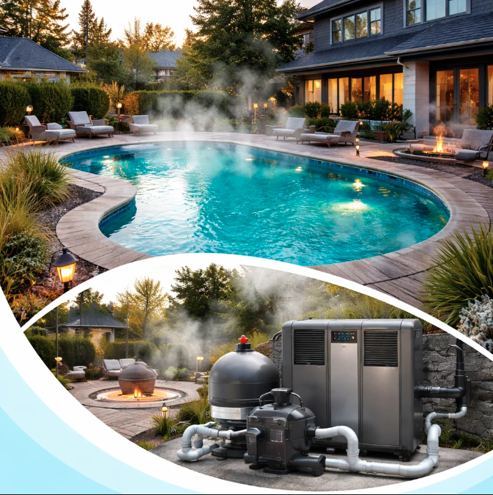 pool heating installation in Ontario