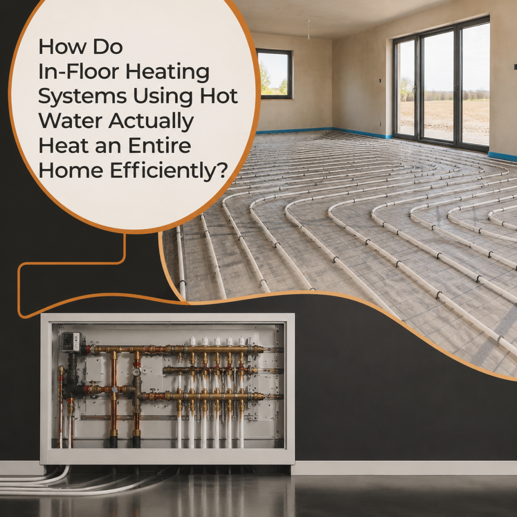 hot water radiant floor heating systems