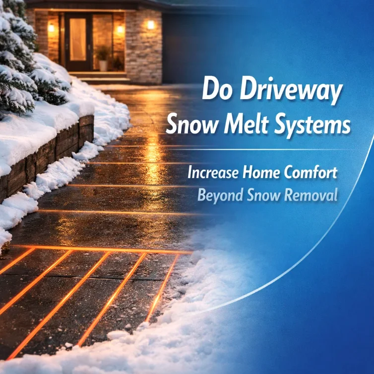 driveway snow melt system Ontario