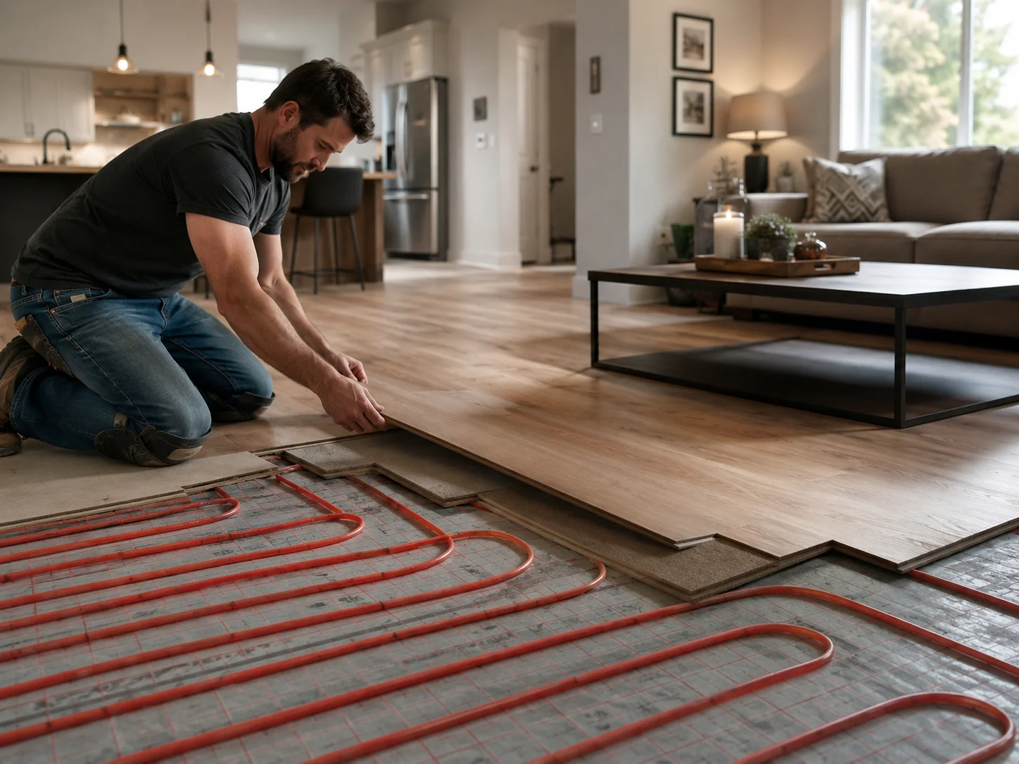 radiant floor heating contractor near me Ontario