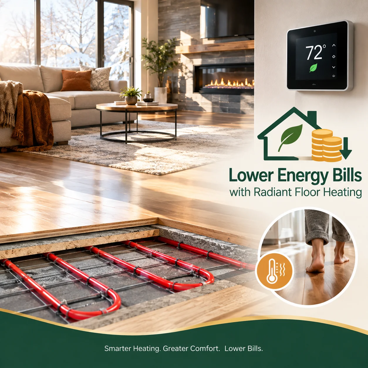 radiant heating contractors near me in Ontario